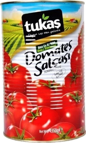 Tukaş Domates Salçası Teneke 4350 G ürün görseli 1