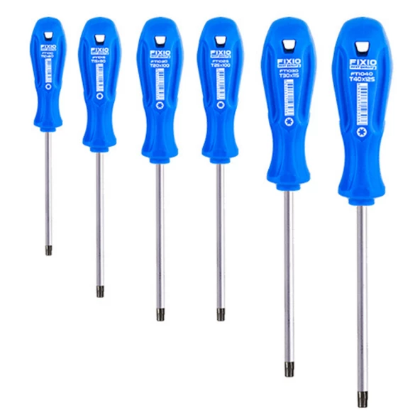 Fixio FT6000 6 Parça Torx Tornavida Takımı/Seti - Resim 2