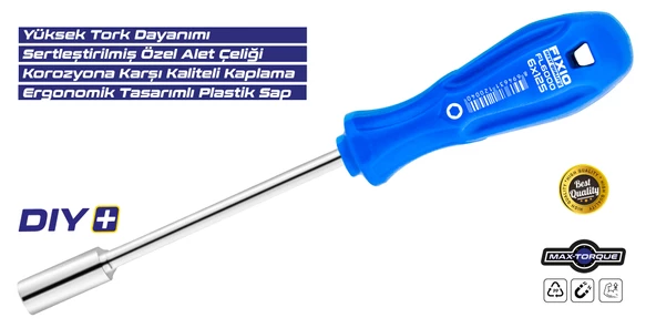 Fixio FL5613 5 Parça Lokma Tornavida Takımı/Seti - Resim 3