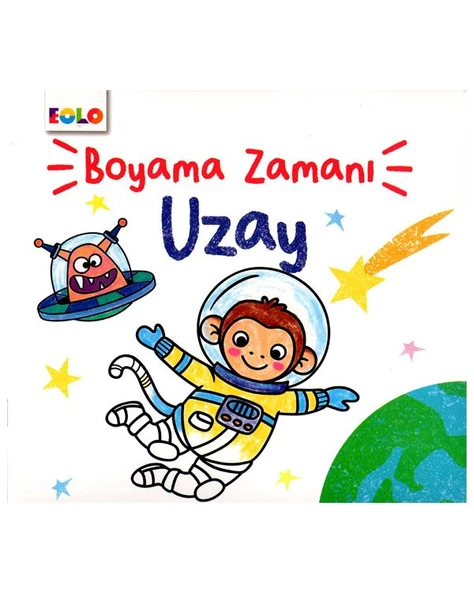 Boyama Zamanı Uzay Eolo Yayıncılık ürün görseli 1