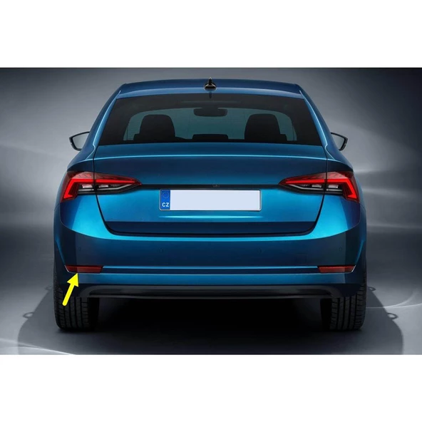 Skoda Octavia 4 Sedan 2021-2024 Arka Tampon Sol Reflektör 5E7945105 ürün görseli 1