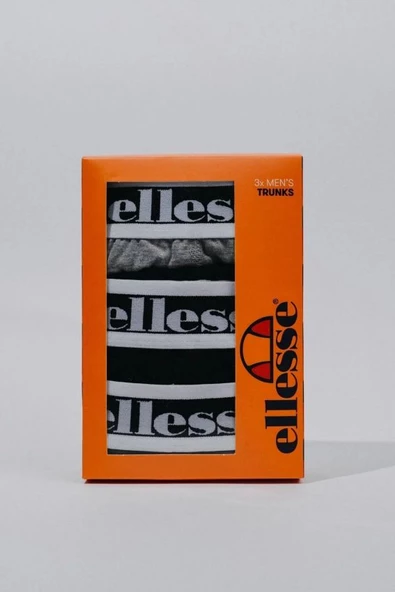 Ellesse Erkek Boxer 3lü Paket B002-BKGRAN - Resim 5