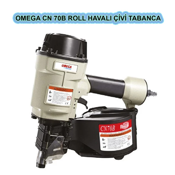 Omega CN70B Havalı Çivi Çakma Tabancası 45-70 mm ürün görseli 1