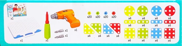 Başel Toys Creative Mosaic Puzzle 151 Parça - Resim 3