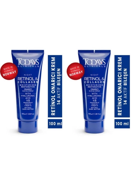 TODAYS CLİNİCALS Onarıcı Krem 100ml 2 Adet ürün görseli 1