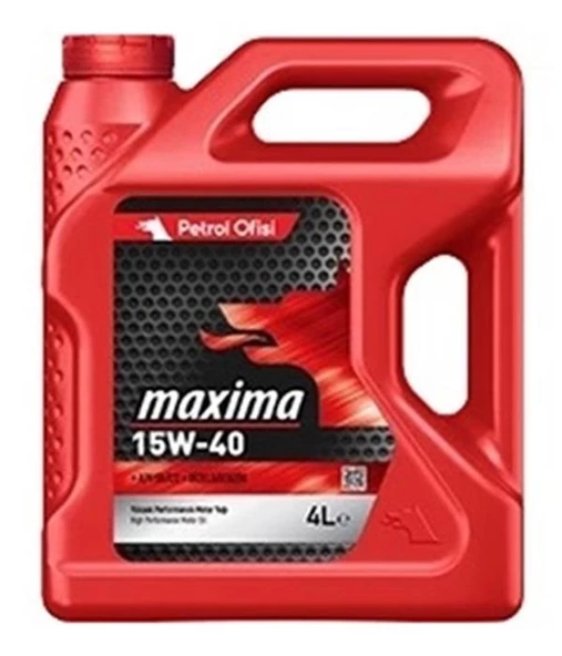 PETROL OFİSİ MAXİMA 15W40 - 4 LİTRE - Resim 4