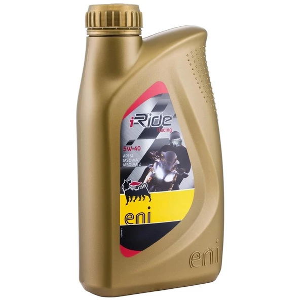 ENİ İ-RİDE RACİNG 5W40 SENTETİK MOTOSİKLET YAĞI - 1 LİTRE ürün görseli 1