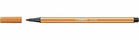 Stabilo Pen 68 Keçeli Kalem - Koyu Kahverengi ürün görseli 1