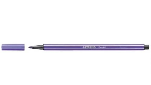 Stabilo Pen 68 Keçeli Kalem - Mor ürün görseli 1