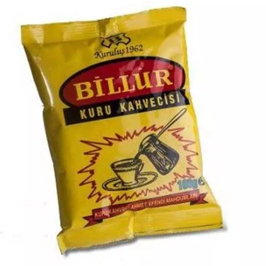 Billur Kuru Kahvecisi Türk Kahvesi 50 x 100 G ürün görseli 1