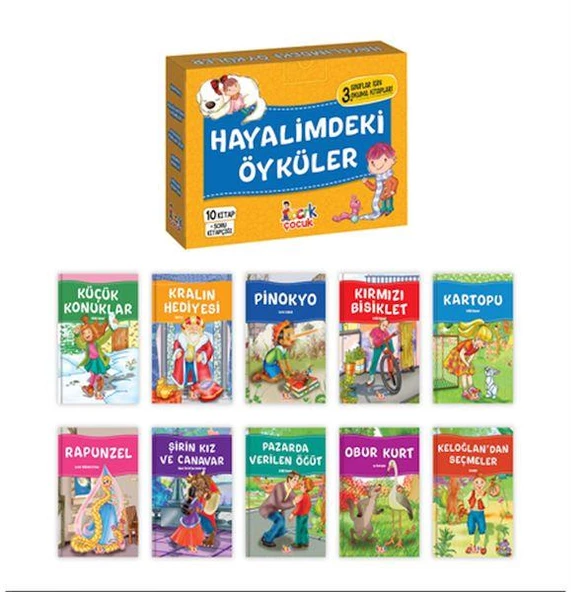 Bıcırık 3. Sınıf Hayalimdeki Öyküler (10 Kitap) ürün görseli 1