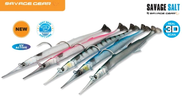 PTTAVM: Savage Gear Needlefish Pulsetail 2+1 23cm 55g Zargana Suni Yem