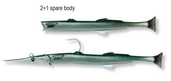 PTTAVM: Savage Gear Needlefish Pulsetail 2+1 23cm 55g Zargana Suni Yem