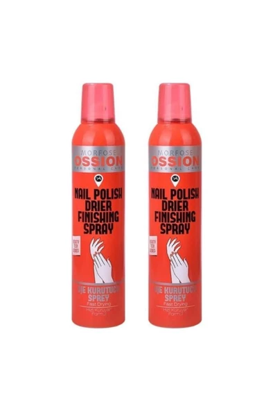 Ossion Oje Kurutucu Sprey 300 Ml X 2 Adet ürün görseli 1
