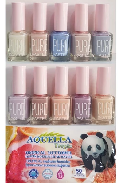 10 Lu Oje Seti Pure ürün görseli 1