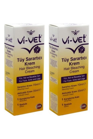 Tüy Sarartıcı Krem 70ml + 35 ml X 2 Adet ürün görseli 1