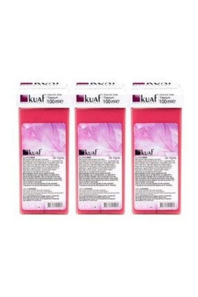 Titanyum Pembe Kartuş Ağda 100 ml 3 Adet ürün görseli 1