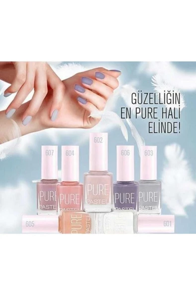 Oje Pure 4'lü 73.set 609-608-607-610 ürün görseli 1