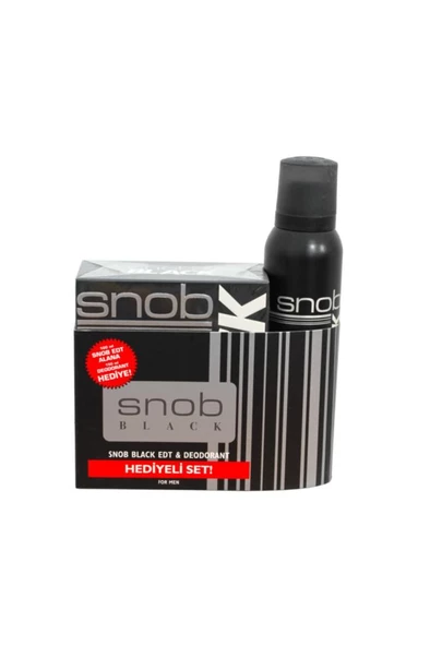 Black Edt 100 ml + 150 ml Deodorant Erkek Parfüm Seti 8690644015694 ürün görseli 1