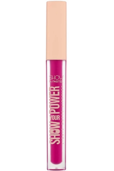 Show by Pastel - Show Your Power Liquid Matte Lipstick No: 608 ürün görseli 1