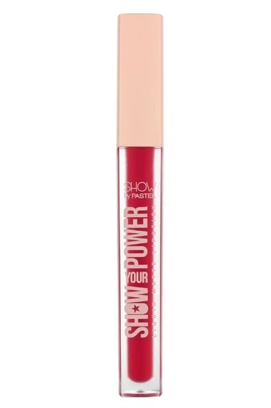 Show by Pastel - Show Your Power Liquid Matte Lipstick No: 607 ürün görseli 1