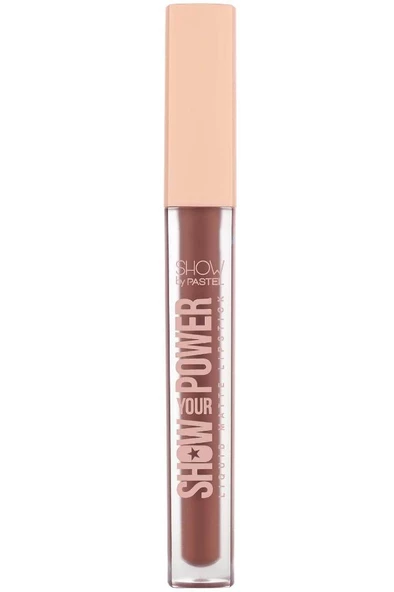 Show by Pastel - Show Your Power Liquid Matte Lipstick No: 603 ürün görseli 1