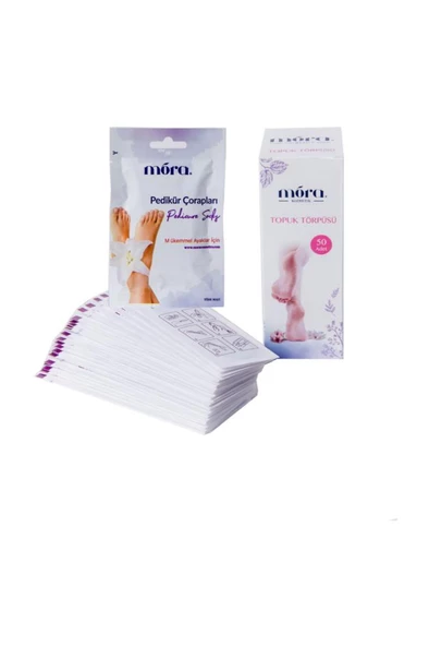 Kullan At Topuk Törpüsü 50 Adet + Pedikür Çorabı ürün görseli 1