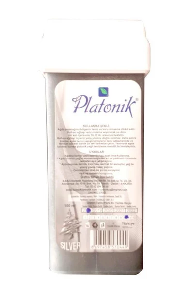 Kartuş Ağda Gri Silver 100 Ml. (4 Adet) ürün görseli 1