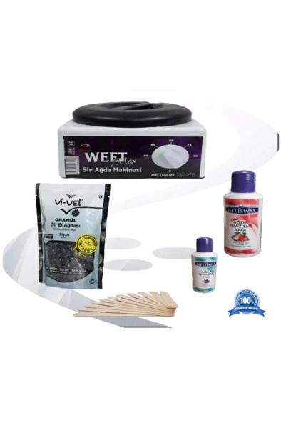 Profesyonel Weetmax Ağda Makinası Seti 3 ürün görseli 1