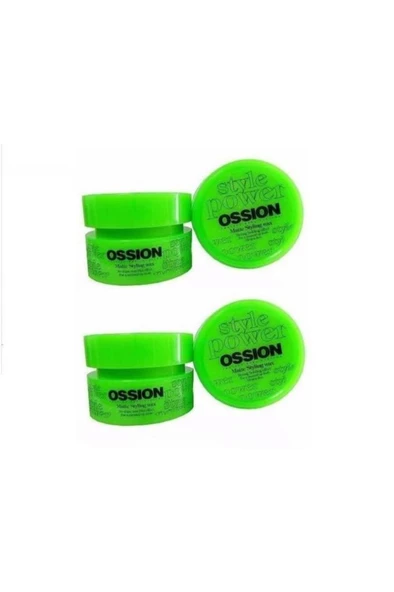 Ossion Matte Styling Wax Yeşil 100 ml X 2 Adet - ürün görseli 1