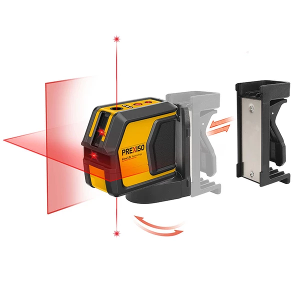 Prexiso P2LC15 Çapraz Çizgi Ve Nokta Lazer Hizalama 15M 50FT ürün görseli 1