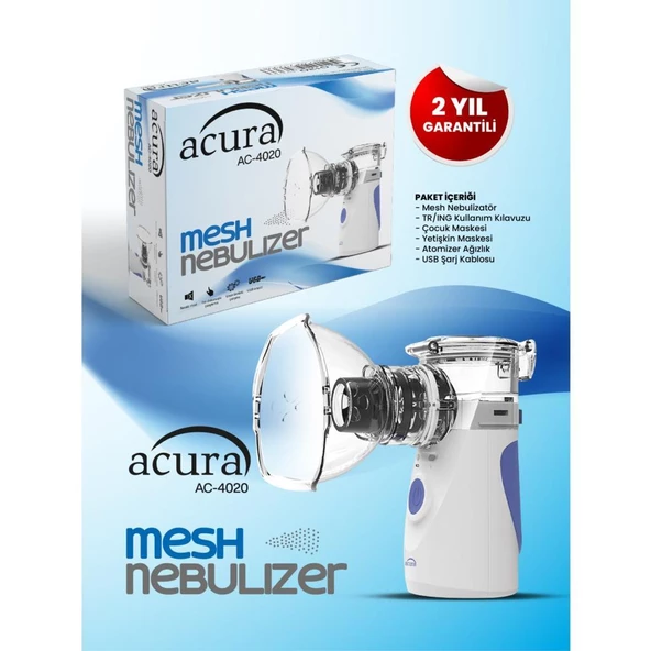 Acura Ac 4020 Taşınabilir Mesh Nebulizatör ürün görseli 1