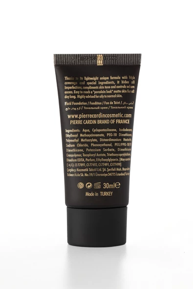 Pierre Cardin Truly Matte Foundation- Cream-429 - Resim 6
