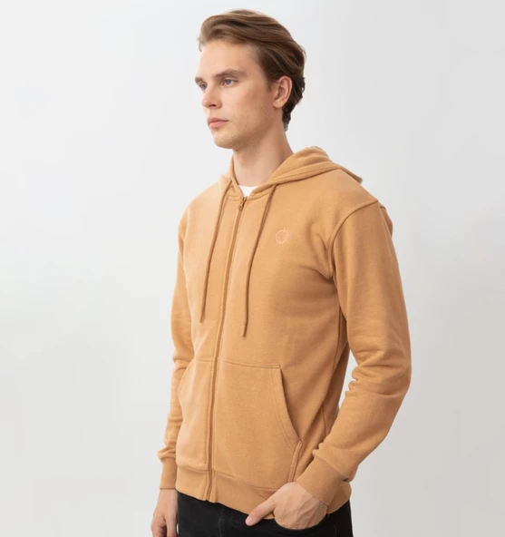 Nors Aesir Kapüşonlu Sweatshirt Latte ürün görseli 1
