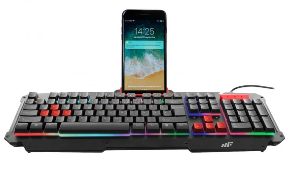 MF Product Strike 0525  Led Aydınlatmalı Gaming Q Klavye ürün görseli 1