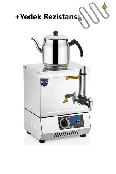 Remta Remta EP01 15 Model Tek Demlikli Elektrikli Çay Kazanı 14 LT + YEDEK REZİSTANS ürün görseli 1