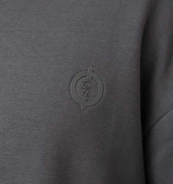Nors Kvasir Kapüşonlu Sweatshirt Antrasit - Resim 5