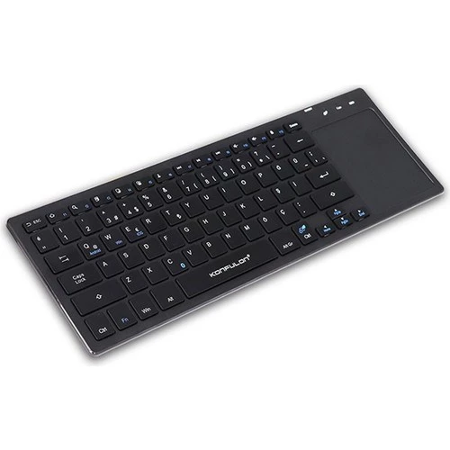 Konfulon V7 Bluetooth 5.0 Türkçe Q Klavye Touch Padli - Resim 3