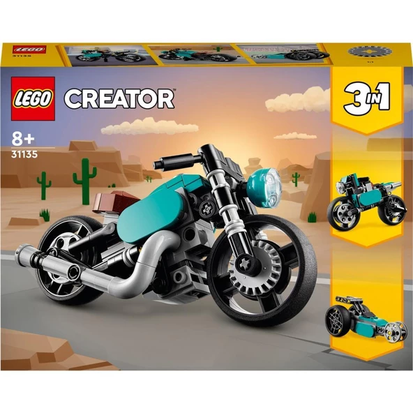 LEGO Creator 31135 Vintage Motorcycle ürün görseli 1