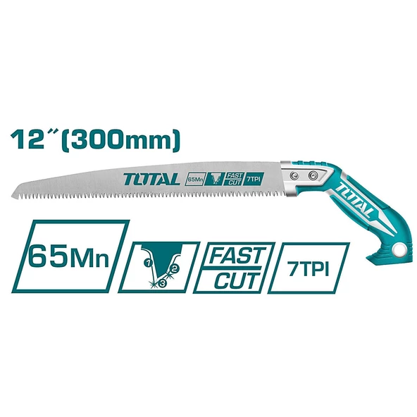 Total THT51130026 Budama Testeresi 300 mm Bağ Dal El Testeresi Plastik Saplı ürün görseli 1