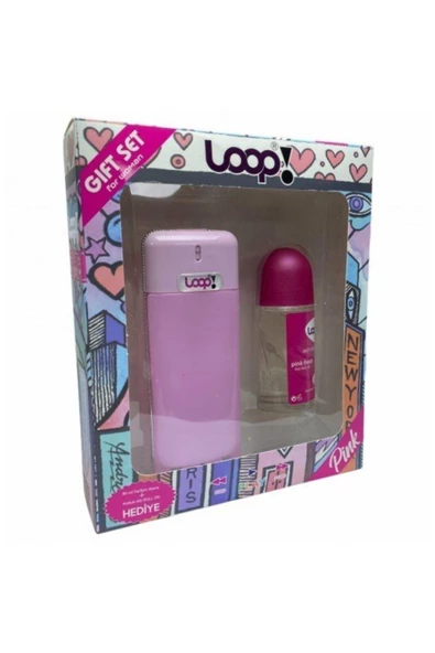LOOP WOMEN PARFÜM -80ML+LOOP ROLL ON SET ürün görseli 1