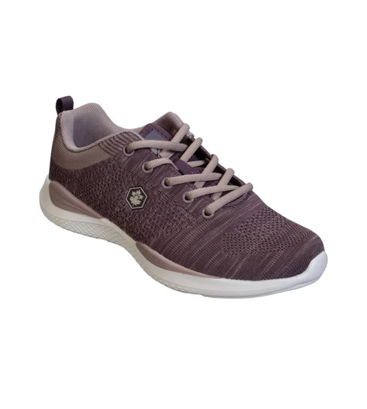 LUMBERJACK Kadın Mor Bağcıklı Memory Taban Sneaker Spor Ayakkabı ürün görseli 1