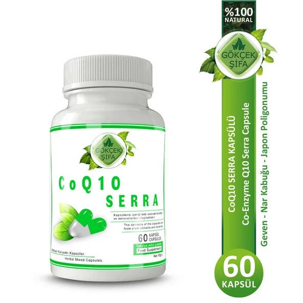Serra CoQ10 1000 mg 60 Kapsül ürün görseli 1