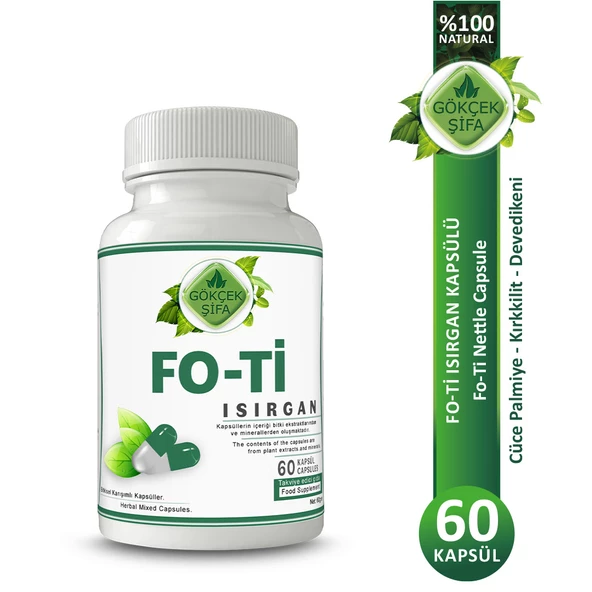 Fo-ti Kapsül (ISIRGAN KAPSÜL) 60 Adet ürün görseli 1