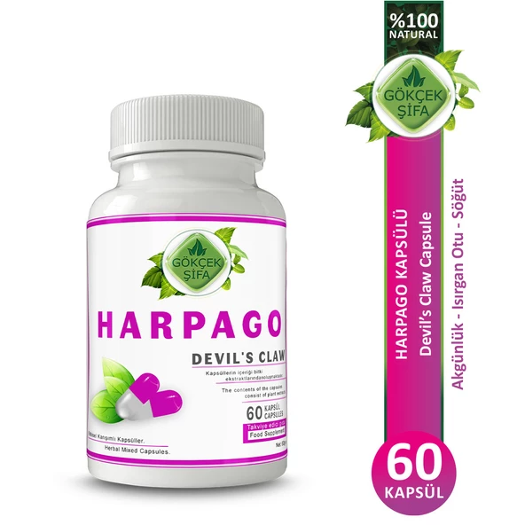 Harpago Kapsül (DEVİL'S CLAW CAPSULE) 60 Adet ürün görseli 1