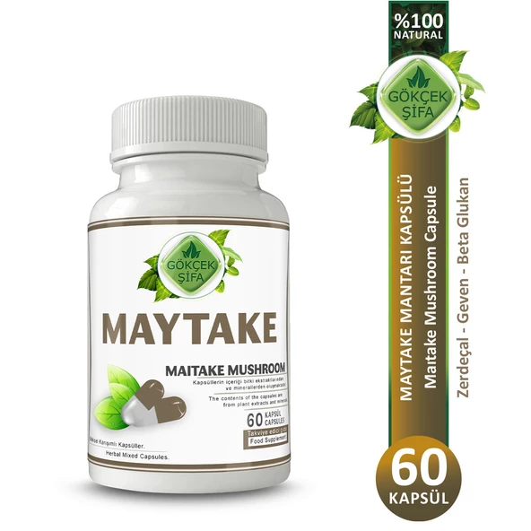 Maytake Kapsül (Maitake Capsule) 60 Adet ürün görseli 1