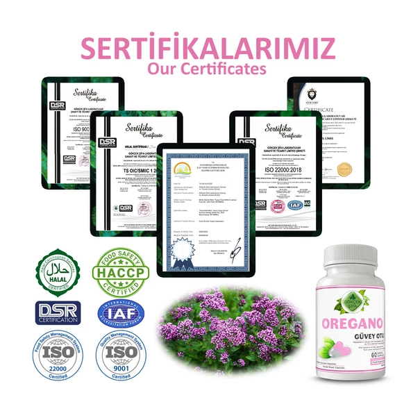 Güvey Otu Kapsül (OREGANO CAPSULE) 60 Adet - Resim 5