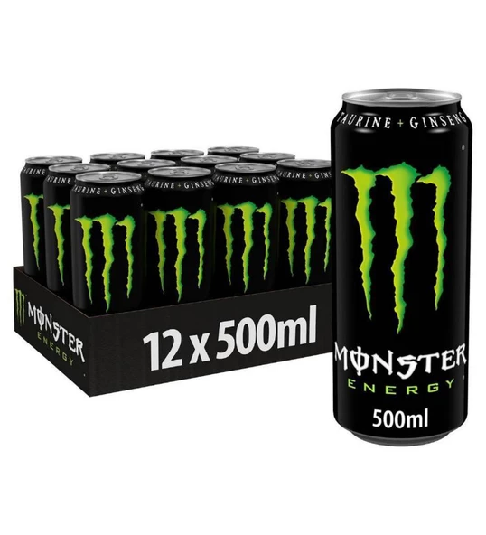 Monster Orijinal Enerji İçeceği 500 ml x 12 adet - Resim 2