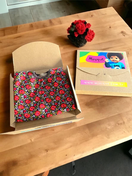 Flower Power Bebek Tulumu - Resim 6
