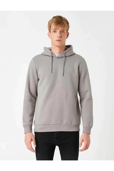 Erkek Sweatshirt Turuncu 3wam70050mk - Resim 11